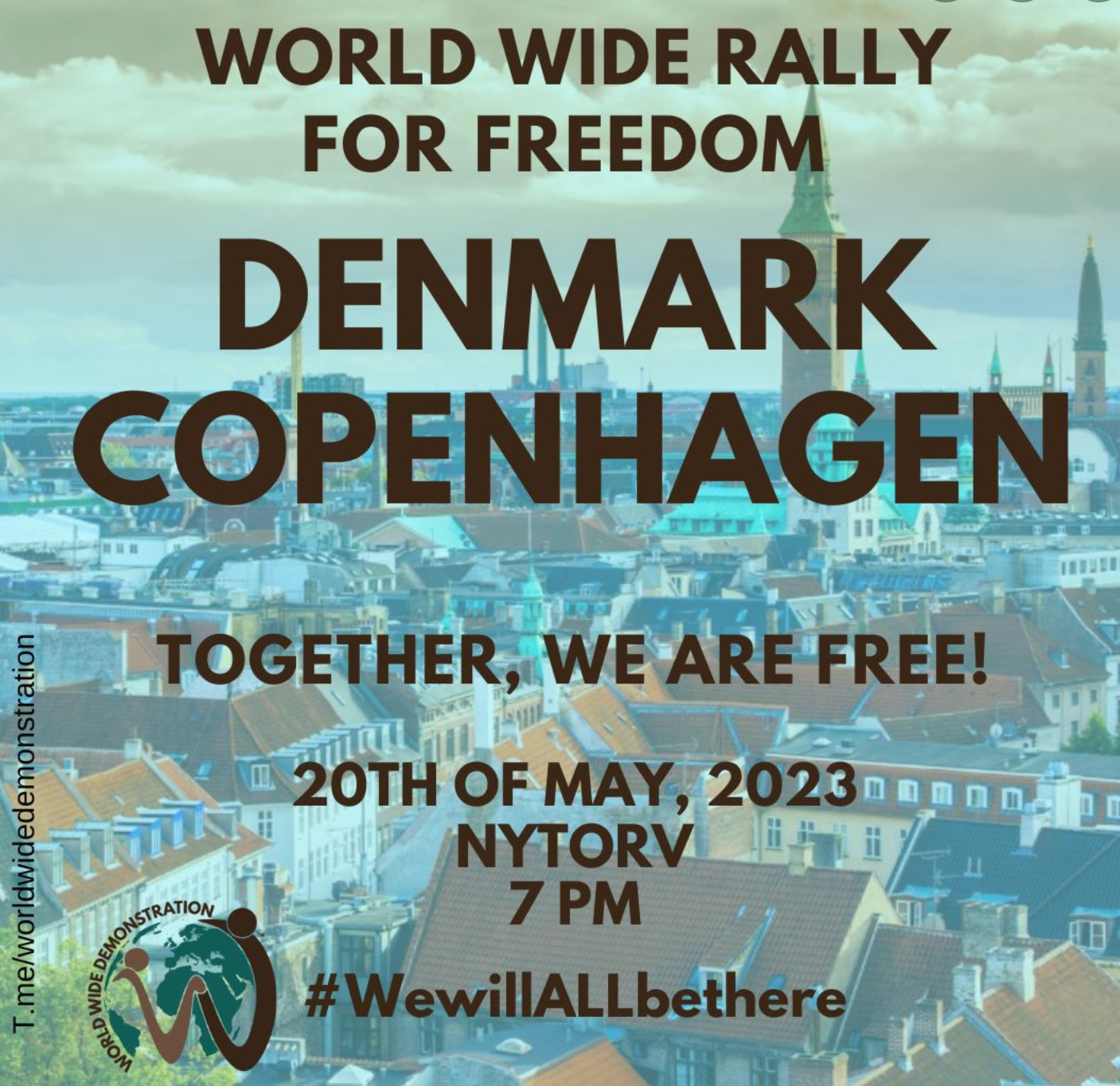 Poster for the  12 wwrff in copenhagen May 2023