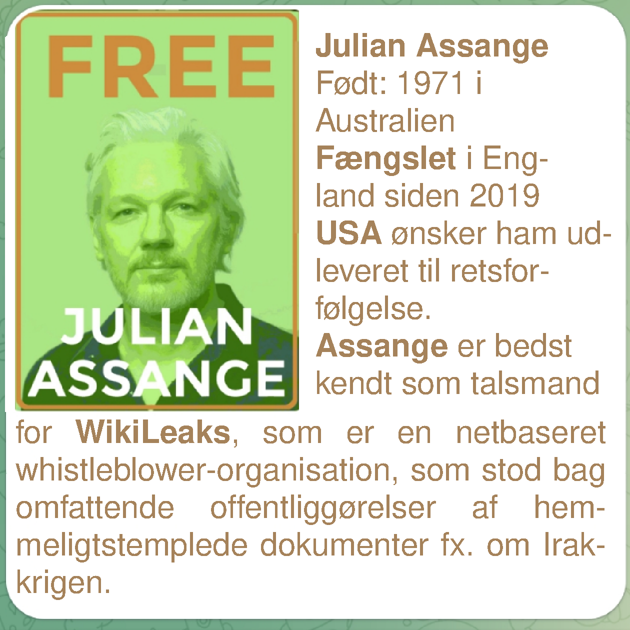 Free Julian Assange