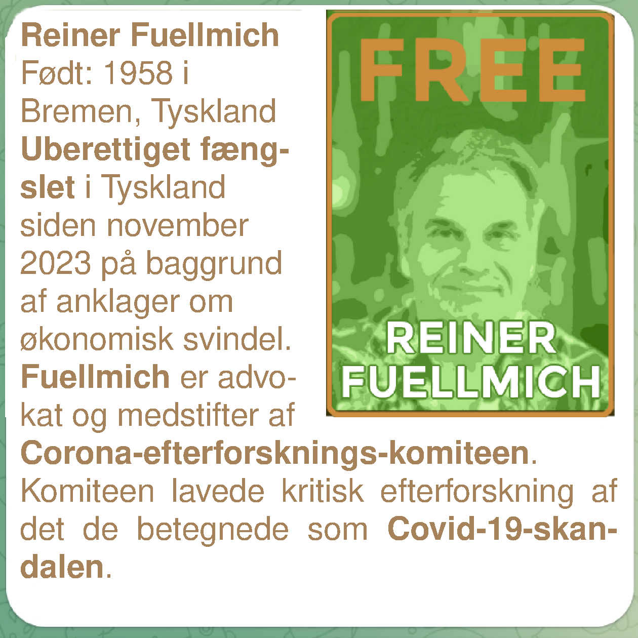 Free Reiner Fuellmich